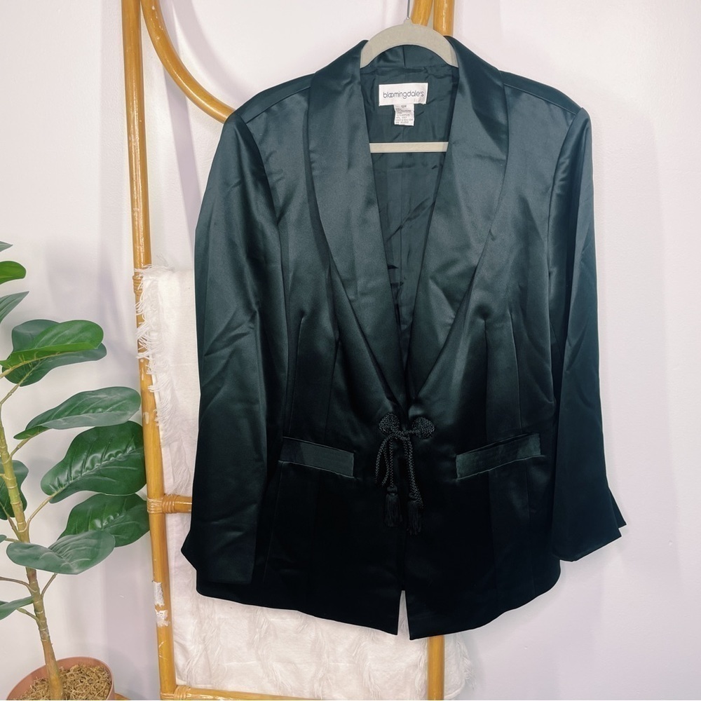 Bloomingdale's Black Blazer Jacket sz 18W